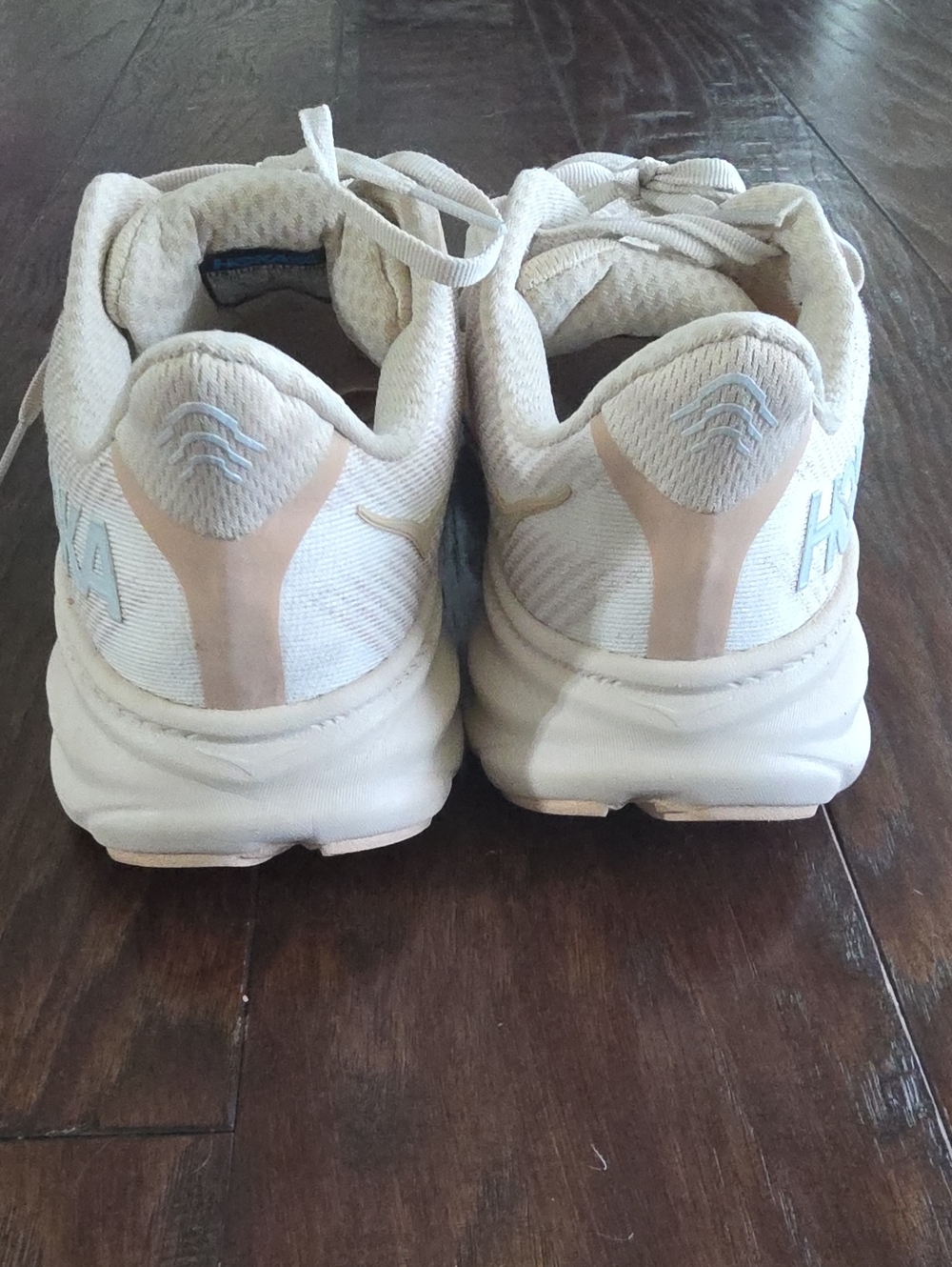 Hoka Women's Athletic Shoes in Cream - Picture 5 of 6